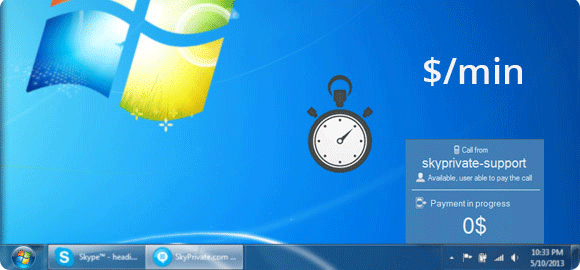 Pre-pay/Sell shows from/to any Skype&trade; ID