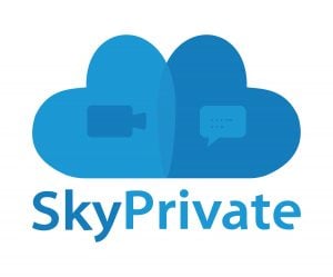 SkyPrivate Logos Vertical